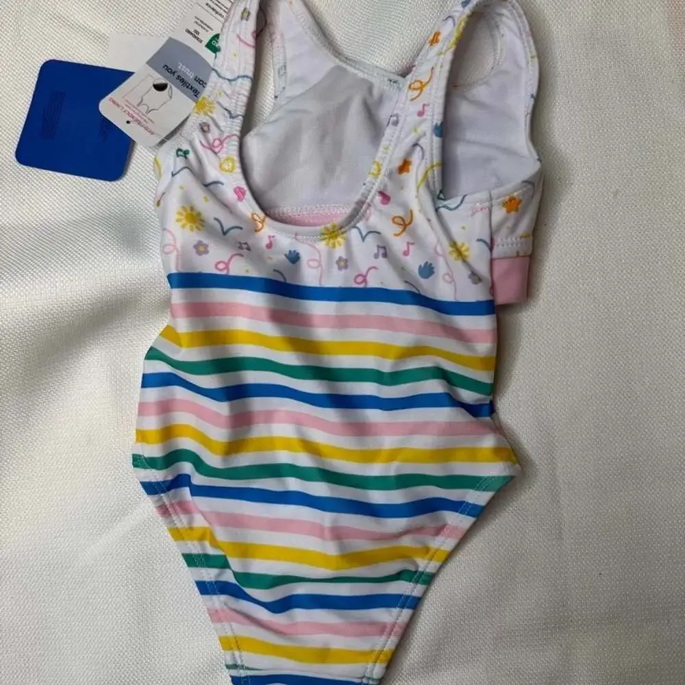 Ms Rachel Toddler Girls One-Piece Swimsuit Size 12M